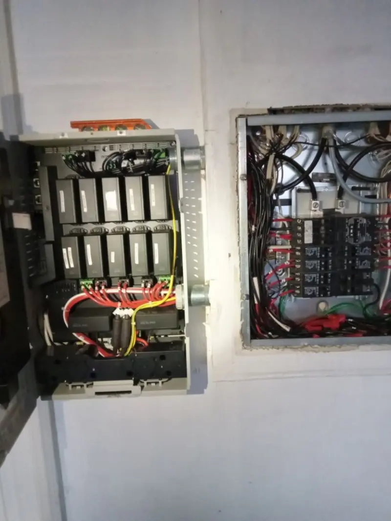 Electrical panel upgrade completed for Ring Doorbell Installation in Lake Park